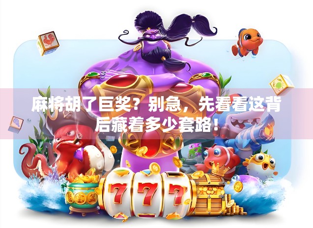 麻将胡了巨奖？别急，先看看这背后藏着多少套路！