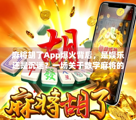 麻将胡了App爆火背后，是娱乐还是沉迷？一场关于数字麻将的全民狂欢与隐忧
