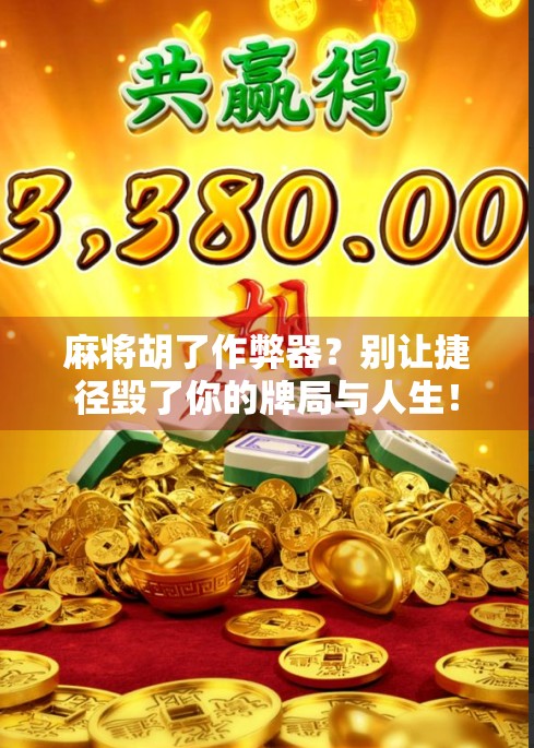 麻将胡了作弊器？别让捷径毁了你的牌局与人生！
