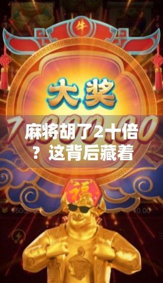 麻将胡了2十倍？这背后藏着多少套路和陷阱？