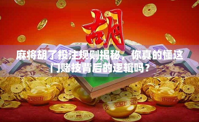 麻将胡了投注规则揭秘，你真的懂这门赌技背后的逻辑吗？