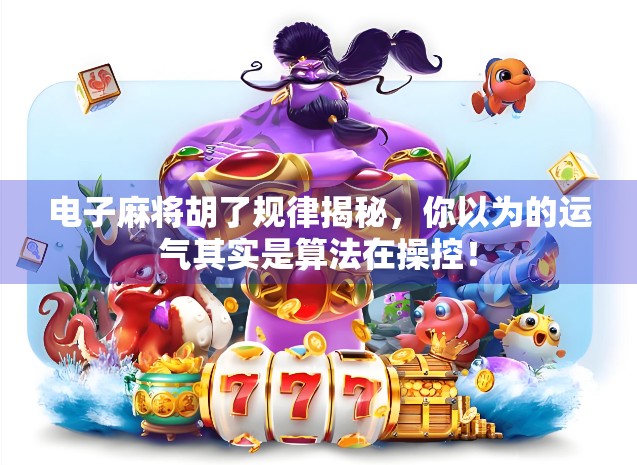 电子麻将胡了规律揭秘，你以为的运气其实是算法在操控！