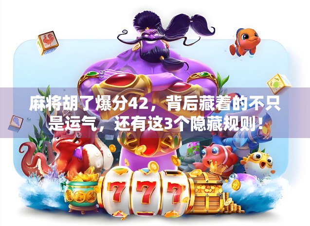 麻将胡了爆分42，背后藏着的不只是运气，还有这3个隐藏规则！